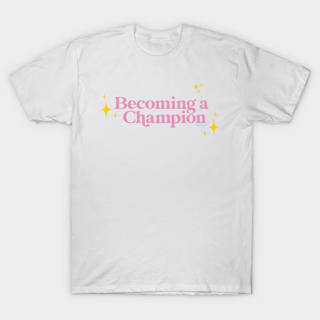 Tee shirt cheap champion rose